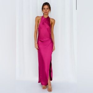 NWT Hello Molly Light Minds dress in Fuchsia